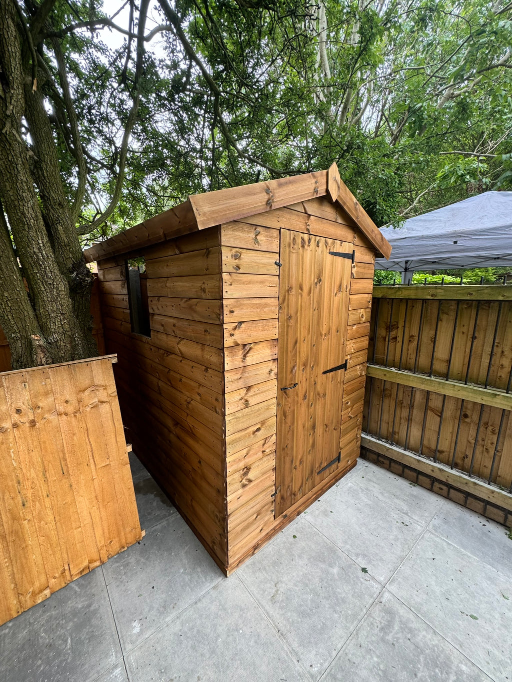 6ft x 4ft 13mm Shiplap Apex Shed
