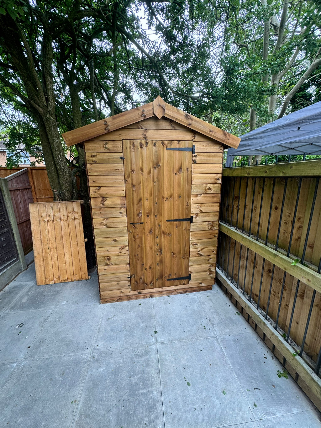 6ft x 4ft 13mm Shiplap Apex Shed