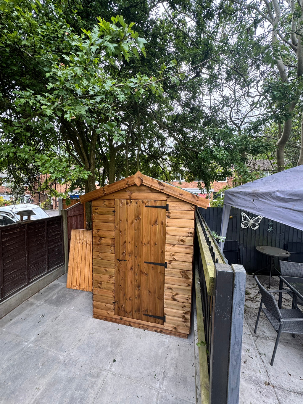 6ft x 4ft 13mm Shiplap Apex Shed