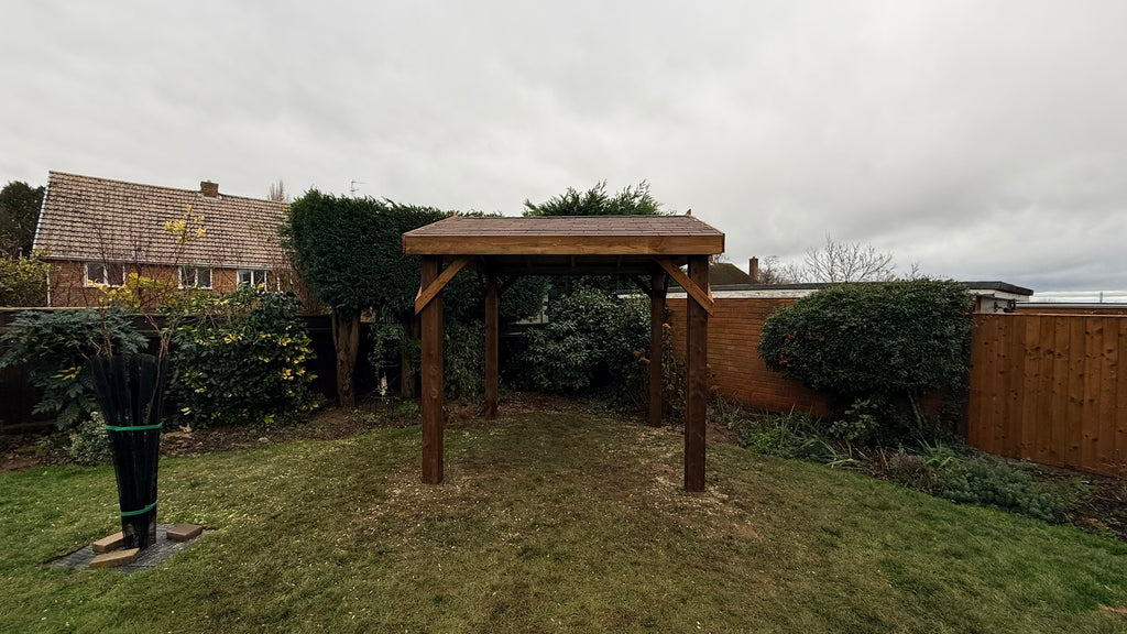 2.5m x 2.5m Apex Pergola