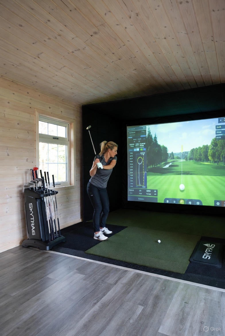 28' x 16' Apex Golf Simulator Room