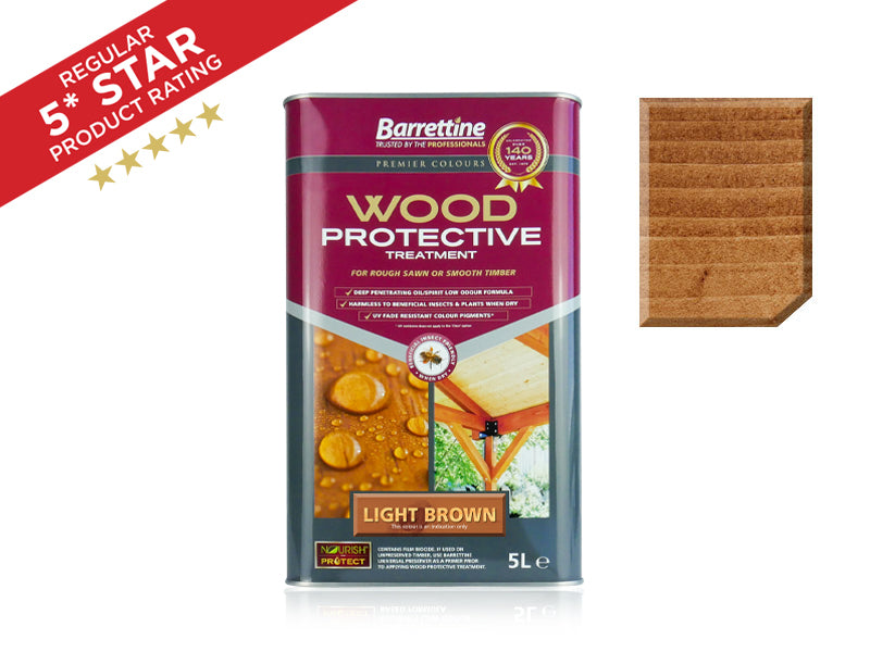 Barretine Light Brown Wood Protective Treatment