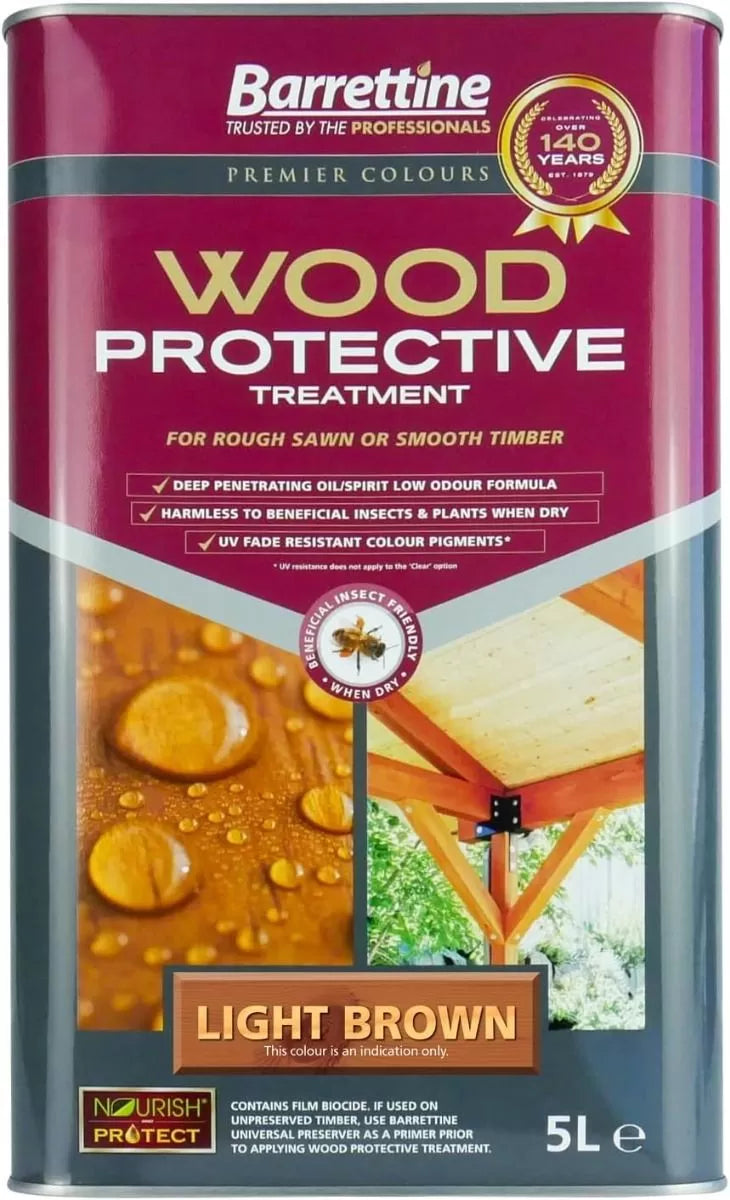 Barretine Light Brown Wood Protective Treatment